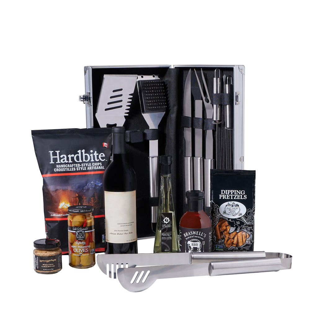 The BBQ Essentials Wine Gift Set – wine gift baskets – Canada