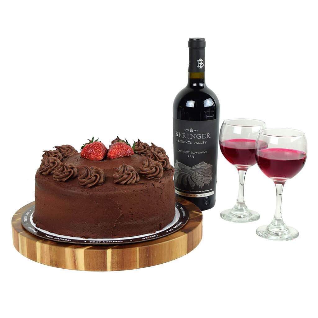 Let Them Eat Cake Wine Gift