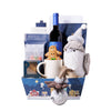 Wintery Bird & Wine Gift, christmas gift, christmas, holiday gift, holiday, gourmet gift, gourmet, hot chocolate gift, hot chocolate