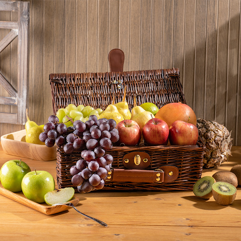 Selecting same-day healthy gift basket online