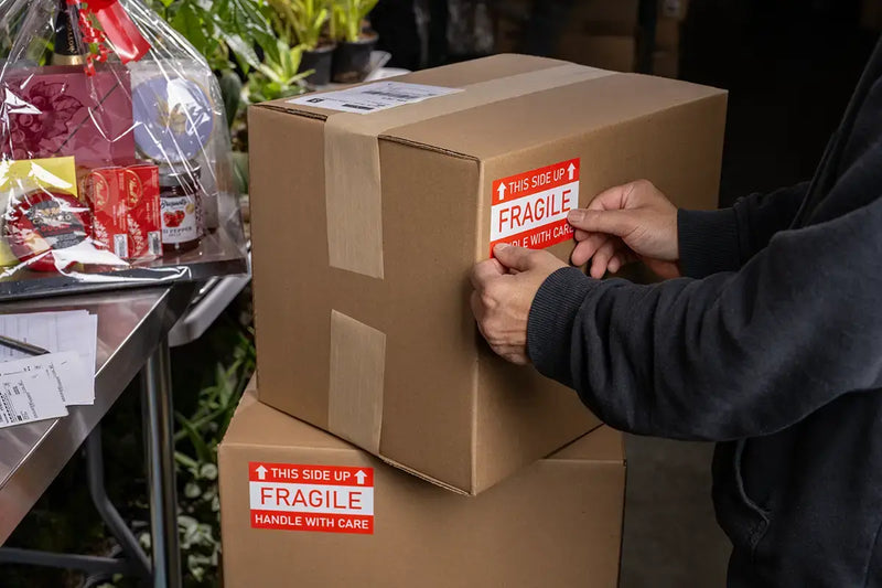 Quality control check before delivery gift basket