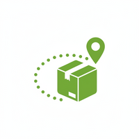 Order tracking support icon