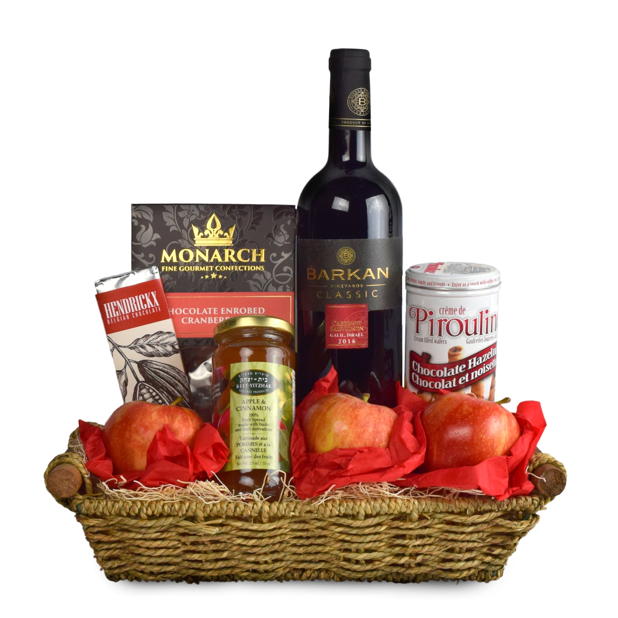 Festive Purim Wine Gift Basket - wine gift baskets