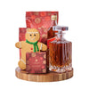 Festive Spirits & Gingerbread Gift, liquor gift, liquor, cookie gift, cookie, gourmet gift, gourmet, holiday gift, holiday, christmas gift, christmas