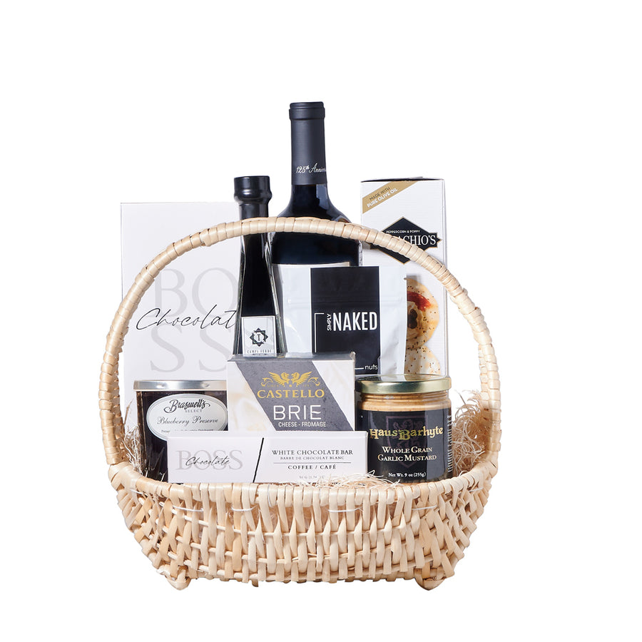Valentine Ice Bucket Gift Basket - Chatterbox gift baskets:locally  sourced/northwest delicious