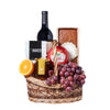 The Market Fruit & Wine Gift Basket, wine gift, wine, fruit gift, fruit, gourmet gift, gourmet