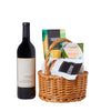 Joyful Gourmet Gift Basket, gourmet gift, gourmet, wine gift, wine, dried fruit gift, dried fruit
