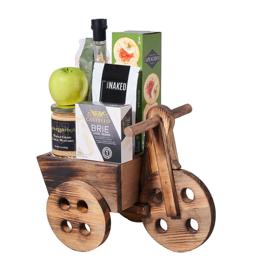 Weekend Snacking Gift Cart, gourmet gift, gourmet, fruit gift, fruit, appetizer gift, appetizer