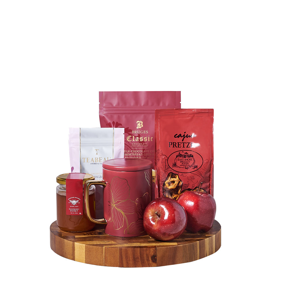 Gourmet Snacks &amp; Tea Gift, tea gift, tea, gourmet gift, gourmet, chinese new year gift, chinese new year, lunar new year gift, lunar new year