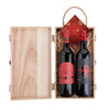 Holiday Duo Wine & Chocolate Gift Box, wine gift, wine, chocolate gift, chocolate, gourmet gift, gourmet, christmas gift, christmas, holiday gift, holiday