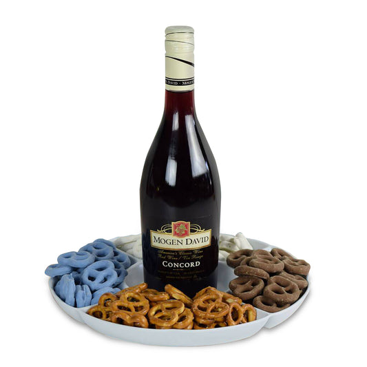 Pretzels At Play Wine Gift Basket