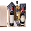 Wine Trio Gourmet Gift Box, wine gift, wine, wine trio, chocolate gift, chocolate, cheese gift, cheese