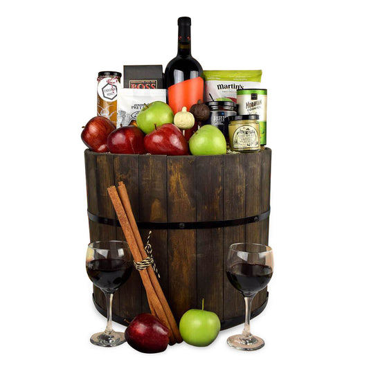 Bobbing for Apples Halloween Gift Basket